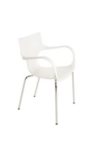 Designstoel DWDD wit