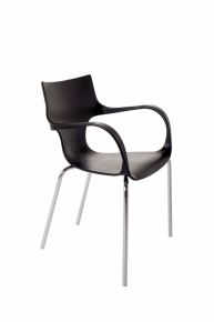 Designstoel DWDD zwart